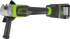 УШМ аккумуляторная бесщеточная Greenworks GD24AG, 24 В Li-Ion 2 Ач