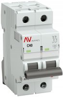 Автоматический выключатель EKF Averes AV-6 2P C40 А 6 кА mcb6-2-40C-av