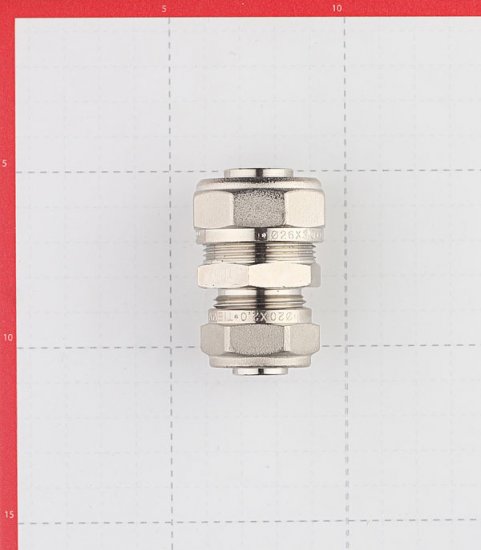 Соединитель прямой 26 обж(ц) х 20 обж(ц)