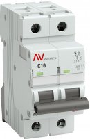 Автоматический выключатель EKF Averes AV-6 2P C16 А 6 кА mcb6-2-16C-av