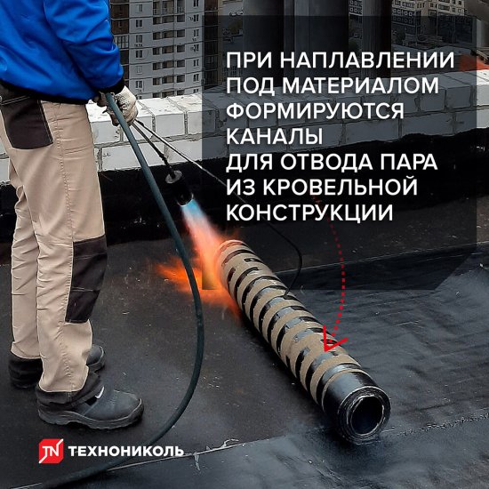 Гидроизоляция Унифлекс Вент ЭПВ Технониколь 10 кв.м