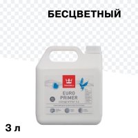 Грунт Tikkurila/Tikkivala Euro Primer 3 л концентрат 1:3