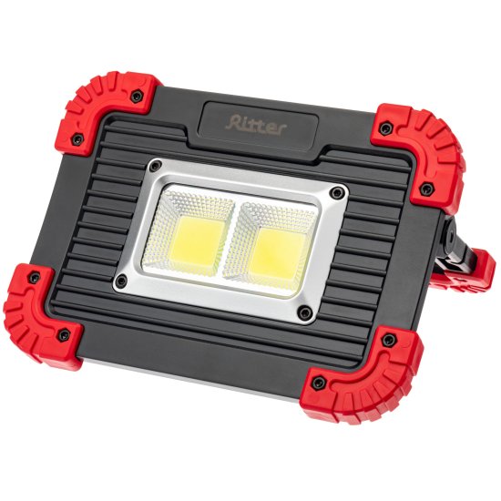 Прожектор светодиодный аккумуляторный уличный Ritter 29131 2 11 Вт, 6500К IP65 холодный белый (голубой)