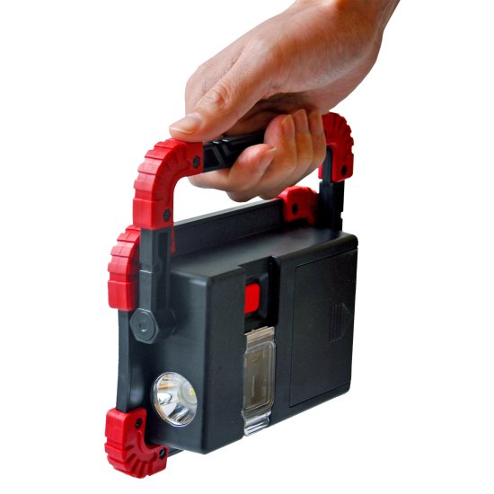 Прожектор светодиодный аккумуляторный уличный Ritter 29131 2 11 Вт, 6500К IP65 холодный белый (голубой)