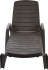 Шезлонг Прованс 195x72x45 см пластик темно-коричневый