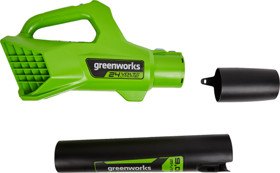 Воздуходувка аккумуляторная Greenworks 2404807 24 В АКБ и ЗУ не в комплекте