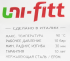 Гибкая подводка для смесителя UNI-FITT М10x35 1/2 100 см