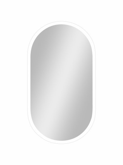 Шкаф зеркальный подвесной Remix с подсветкой 45x80 см цвет белый