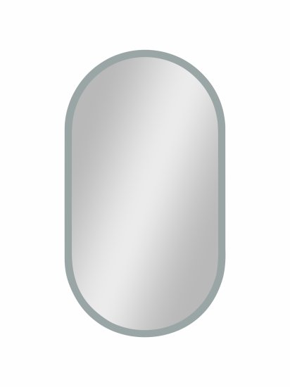 Шкаф зеркальный подвесной Remix с подсветкой 45x80 см цвет белый