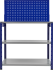 Верстак Garage L-114 100x90 см нагрузка до 300 кг цвет синий