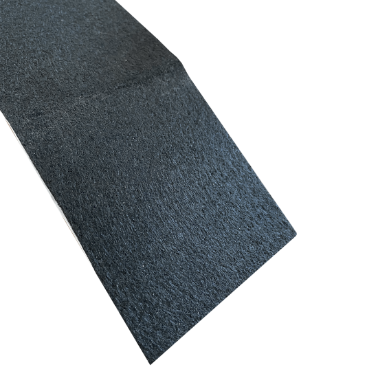 Лента самоклеющаяся для мебели 1000x85 мм прямоугольные фетр цвет коричневый