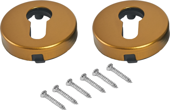 Накладка на цилиндр Punto 015 53.5x53.5 см цвет бронза