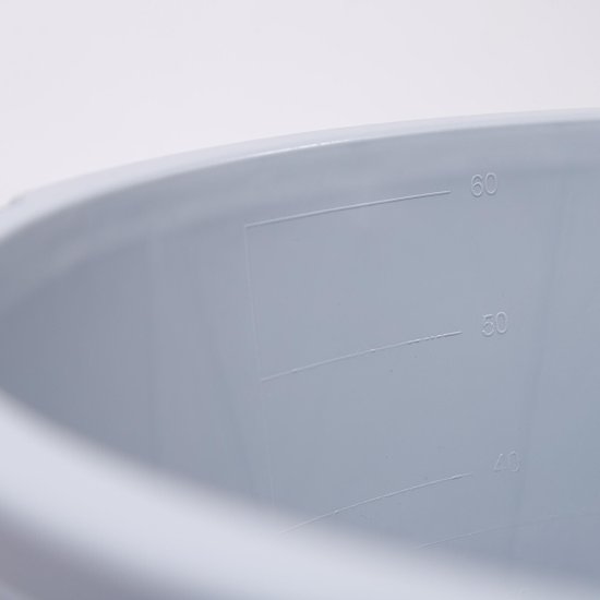 Контейнер строительный полимерный Павловская Заря круглый ударопрочный и морозостойкий 65 л