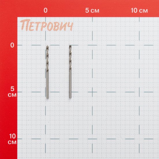 Сверло по металлу спиральное Rage by Vira 2,5х57 мм (2 шт.) (552069)