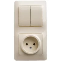Комбинированный блок Systeme Electric GLOSSA