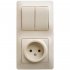 Комбинированный блок Systeme Electric GLOSSA