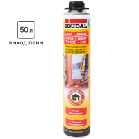 Пена монтажная профессиональная Soudal 50 зимняя 750 мл