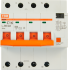 Дифференциальный автомат Tdm Electric АД-14 4P C16 A 30 мА 4.5 кА AC SQ0204-0130