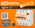 Дифференциальный автомат Tdm Electric АД-14 4P C25 A 30 мА 4.5 кА AC SQ0204-0133