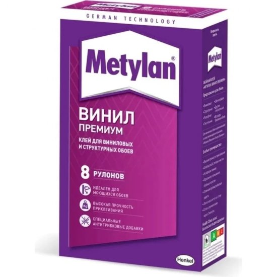 Клей для обоев Метилан 1518429 Винил Премиум 250 г