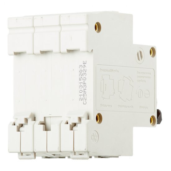 Автоматический выключатель модульный EKF Basic ВА 47-29 3P 25А тип C 4,5 кА 400 В (mcb4729-3-25C)