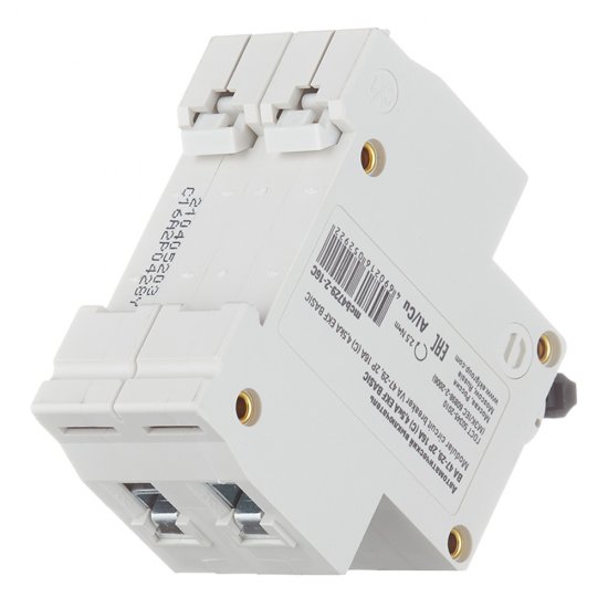 Автоматический выключатель модульный EKF Basic ВА 47-29 2P 16А тип C 4,5 кА 230 В (mcb4729-2-16C)