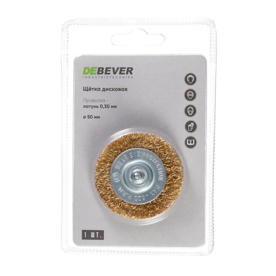 Корщетка для дрели Debever (DB80163374) мягкая радиальная d50 мм