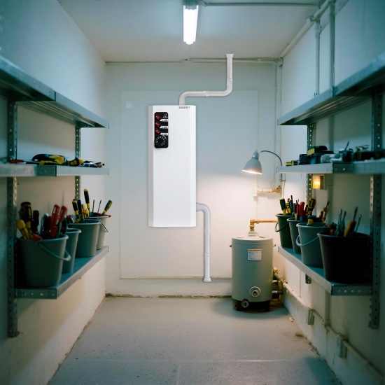 Электрический котел 4.5 кВт Oasis Eco KN-4.5 220 В одноконтурный настенный