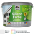 Краска фасадная Dufa SiliconFarbe матовая цвет белый 9 л