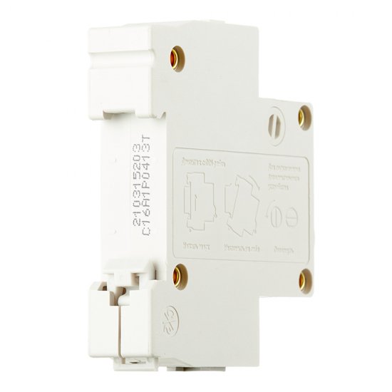 Автоматический выключатель модульный EKF Basic ВА 47-29 1P 16А тип C 4,5 кА 230 В (mcb4729-1-16C)