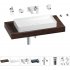 Комплект мебели для ванной комнаты с раковиной Wellsee Genuine Tree