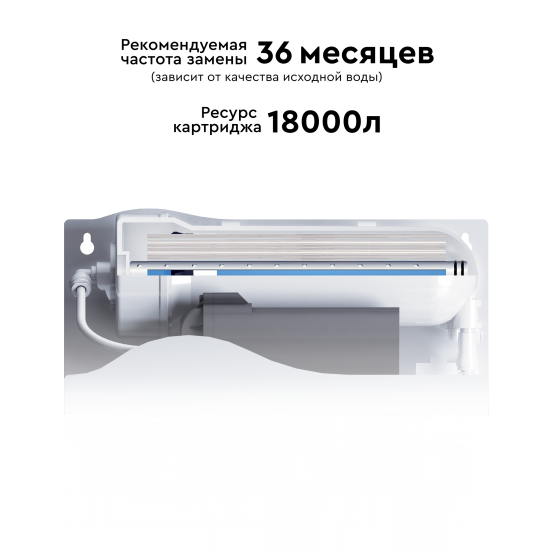 Мембрана Барьер Осмо RO 600 типоразмер 3012