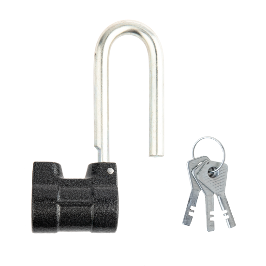 Замок навесной Абсолют ВС2-4А-01 3 ключа в комплекте