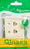 Розетка двойная встраиваемая Systeme Electric Glossa RJ11/RJ45 UTP cat 5e цвет бежевый