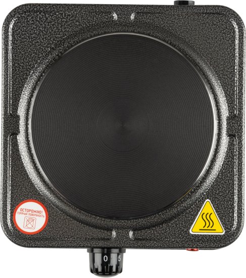 Электрическая настольная плита HomeStar HS-1102 24.6 см 1 конфорка цвет серый