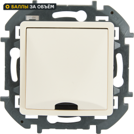 Вывод кабеля Lexman Lilian цвет слоновая кость