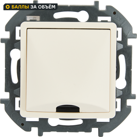 Вывод кабеля Lexman Lilian цвет слоновая кость