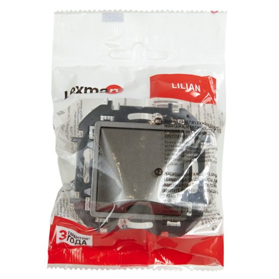 Вывод кабеля Lexman Lilian цвет титан