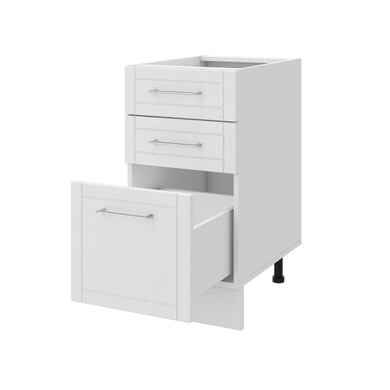 Кухонный шкаф напольный Агидель Delinia 40x82.5x58 см МДФ цвет белый