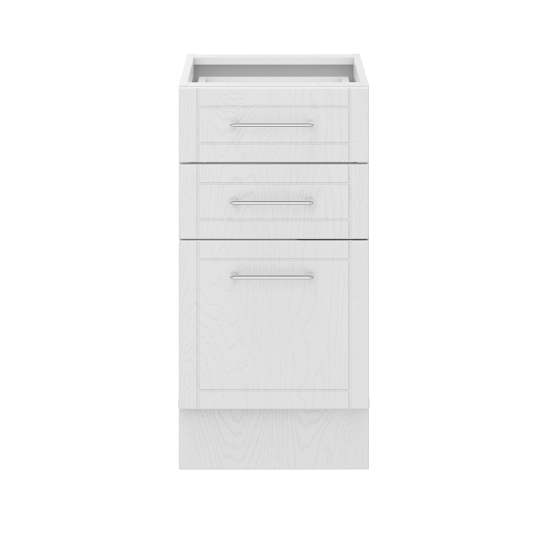 Кухонный шкаф напольный Агидель Delinia 40x82.5x58 см МДФ цвет белый