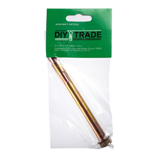 Анкерный болт 12х129 мм для бетона с гайкой