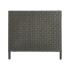 Секция угловая Naterial Noa Fix 68x62x68 см, искусственный ротанг, серый/черный