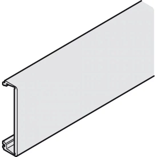 Накладной декоративный алюминиевый зажимной козырек Hafele Porta