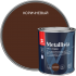 Грунт-эмаль по ржавчине 3 в 1 Tikkurila Metallista гладкая цвет коричневый 0.8 л