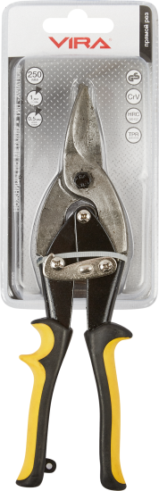 Ножницы по металлу прямой рез Vira 850002 до 1 мм, 250 мм