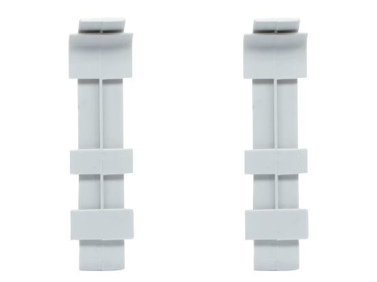 Соединитель для плинтуса Аустер высота 100 мм 2 шт.