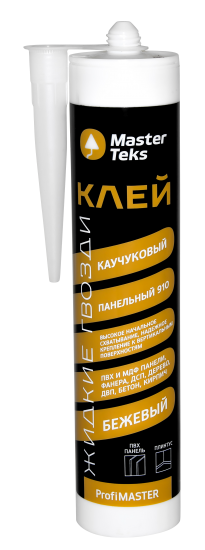 Клей каучуковый MasterTeks панельный 910 бежевый 400 г