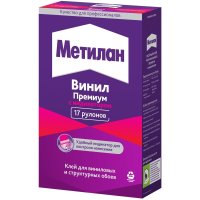 Клей для виниловых обоев Метилан Винил с индикатором Премиум 90 кв.м 500 г