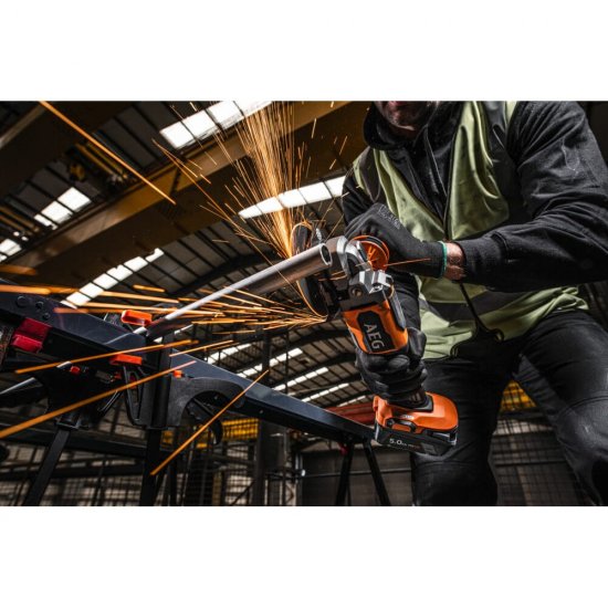 Углошлифмашина AEG BEWS18-125BLPX2-0