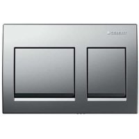 Кнопка смыва для инсталляции Geberit Alpha35 115.045.46.5 матовая цвет хром